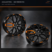 Jantes forgées 6061-T6 à 20 rayons en Y, finition noir brillant, concaves profondes, 18-22 pouces, 5x112 5x120 5x130 pour BMW Audi Mercedes-Benz