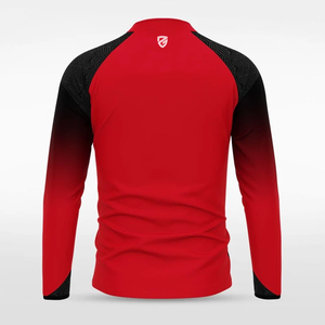 Custom Quarter Zip Hooded Canvas Running Sublimation <b>Lightweight</b> Adult Pullover Sweatshirt Long Sleeve Street Wear Zipper <b>Jacket</b> - Product Image 2