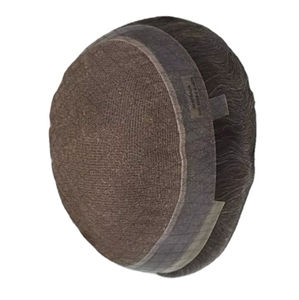 Perruque pour homme de qualité supérieure, cheveux raides crépus Remy, toupet 100 % densité, les meilleurs cheveux pour hommes - Product Image 4