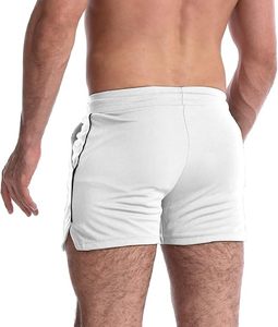 กางเกงวิ่งออกกำลังกายผู้ชาย ระบายอากาศได้ดี ผ้าทอ สำหรับฟิตเนส สกรีนโลโก้ได้ ความยาว 5 นิ้ว กางเกงกีฬาลำลองสำหรับผู้ชาย - Product Image 3
