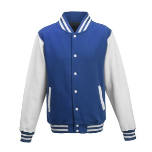 <b>Men's</b> Black White Varsity <b>Jacket</b> Fleece Material Turn-down Collar Regular Fit Autumn Casual Wear - Product Image 6