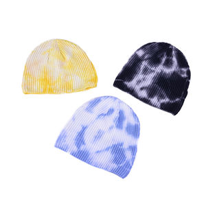 Gorro de punto acanalado de alta calidad, estilo vintage, de secado rápido, con efecto reflectante, de acrílico, para venta al por mayor - Product Image 1