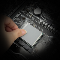 Maxtor XTP-001 Coussin thermique à changement de phase 22,5W/mK Feuille conductrice pour ordinateurs portables et consoles de jeu Solution de refroidissement haute performance