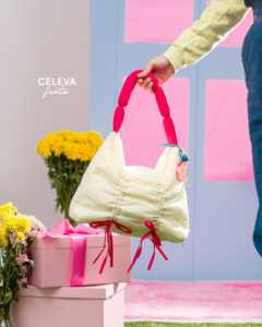 Sac fourre-tout pour femme Hody toutes saisons, grande capacité, matériau crinkle premium, fermeture à glissière, poche intérieure - Série Celeva - Product Image 3