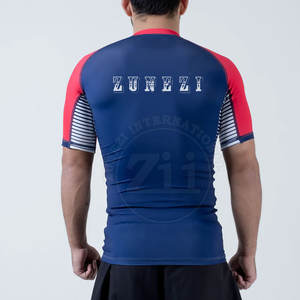 Camisetas de Compresión de Manga Corta para Hombre Hechas en Pakistán, Transpirables, Ligeras, Tallas Grandes, Spandex/Poliéster, Venta al Por Mayor, Económicas - Product Image 3