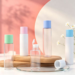 Botella de PET Transparente de 100/120/150 ml con Tapa de Rosca y Tapón Interior - Apta para Hidrolatos, Sueros y Lociones - Product Image 3