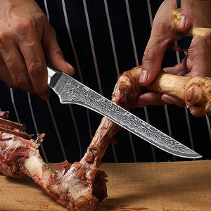 Couteaux à désosser professionnels en acier Damas, outil de cuisine, qualité supérieure, couteaux à désosser en acier Damas pour la transformation de la viande - Product Image 6