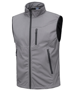 Unisex Gray Full-Zip O-Neck Sport Jacket Breathable Polyester Long Sleeve Winter Wear <b>Heated</b> Eco-Friendly Streetwear 250 GSM - Product Image 6
