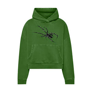 Sudadera con Capucha de Corte Holgado, Tejido Grueso, Personalizable con Bordado, Transpirable, Ecológica, de Poliéster/Algodón, para Mujer, Corte Relajado - Product Image 1