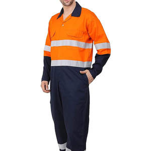 Uniforme de Trabajo de Seguridad Industrial de Alta Visibilidad BETTERGLOWAPPARELMFG Personalizado, Conjunto Unisex de Algodón Transpirable con Certificación CE - Product Image 6