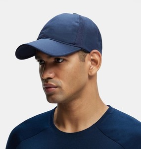 Men's <b>Navy</b> Blue 6-Panel Baseball Cap Adjustable Breathable Casual <b>Hat</b> Adult - Product Image 1