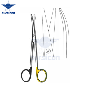 กรรไกร Mayo-Lexer ขนาด 16.5 ซม. / 6-1/2 นิ้ว ใบมีดโค้งเดี่ยวแบบหยัก รุ่น Super Cut TC กรรไกรผ่าตัดสำหรับการตัดที่แม่นยำ - Product Image 2
