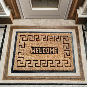 Nordic Modern Home Decor Entrance <b>Doormat</b> Plastic Polyester Sublimation Shoe Mat Welcome Design for Front Door <b>Rubber</b> Material - Product Image 2