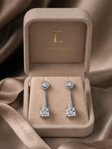 Pendientes Clásicos de Perlas de Imitación con Corte Princesa en Forma de Gota de Agua, con Circonitas, Chapados en Rodio, Joyería de Boda para Mujer - Product Image 6
