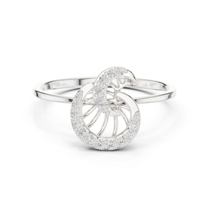 JANVI JEWELRY Anillo de aniversario de oro de 10K con diamante de moissanita Idea de regalo perfecta - Product Image 6