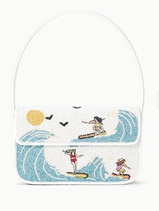 Indian Women's Bohemian Style Cotton Handmade Beaded Messenger Evening Bag Shopping Light Weight Eco-Friendly Large Capacity Bag - Product Image 5