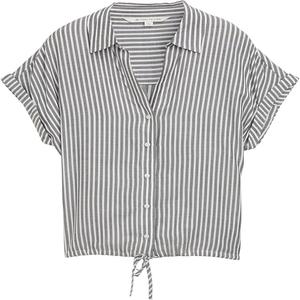 Camisa de Manga Corta de Chifón de Secado Rápido con Botones Vintage, Talla Grande para Mujer, Color Sólido Personalizado para Primavera y Verano - Product Image 1