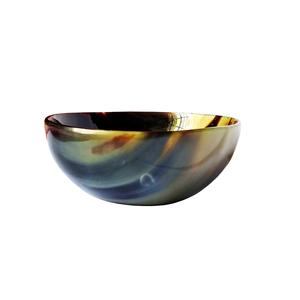 Tazón de Sopa y Ensalada de Cuerno de Búfalo Natural, Vajilla Ecológica de Cuerno de Buey, Tazón para Cena Hecho a Mano, Proveedor Mayorista - Product Image 1