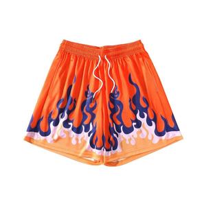 Ready to Ship High Quality Mesh Quick Dry Casual Training Running Basketball Printed Shorts with Pockets for Men Women Wholesale - Product Image 3