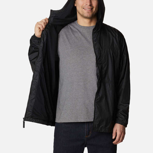 2026 New Customised Hooded Canvas <b>Raincoat</b> Waterproof Windproof Windbreaker Polyester Winter <b>Men's</b> Jackets - Product Image 4