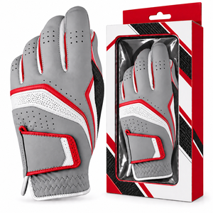 Guante de Golf para Zurdos de Diseño Personalizado, en Piel de Oveja Cabretta, Transpirable, de Alta Calidad, el Más Vendido - Product Image 3