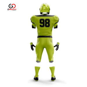 Tenues de football américain personnalisées, poids lourd, qualité professionnelle, anti-transpiration, ensembles de maillots de football pour équipes - Product Image 6