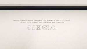 โน้ตบุ๊กแล็ปท็อป Marvellous Cost รุ่นใช้งานแล้ว หน้าจอ 13.3 นิ้ว A2338 (2022) Intel M2 แรม 8GB SSD 512GB - Product Image 5