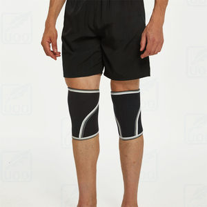 Bandes de compression professionnelles pour genoux, réglables, pour haltérophilie, powerlifting, entraînement aux squats, soutien des genoux pour la force - Product Image 1