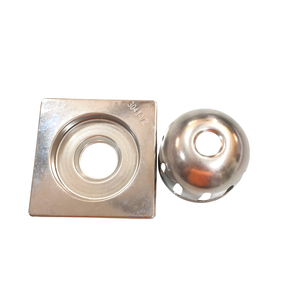 Drenaje de Piso Cuadrado de Acero Inoxidable de 2 Pulgadas de Alto Rendimiento para Baño, para Terminus High Level Perfection Industries - Product Image 1