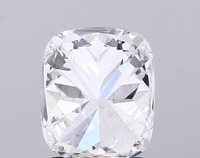 Pierre précieuse de laboratoire de qualité supérieure, taille coussin, 1,81 carat, couleur E, clarté VVS2, polissage excellent, couleur fantaisie intense, certifiée IGI