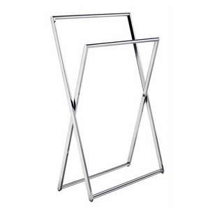 Toallero de metal antiguo con curvas decorativas para una elegante solución de colgado de toallas en el baño - Product Image 4