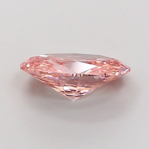 Diamant rose ovale fantaisie brun-rose vif, cultivé en laboratoire, CVD, clarté VS1, excellente taille, éthique, pierre de diamant rose lâche, 2,01 carats - Product Image 5