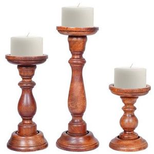 Luxury Hand Carved Wooden Candle <b>Holder</b> for <b>Tealight</b> Candles Vintage Home Interior Decorative Accent Piece - Product Image 6