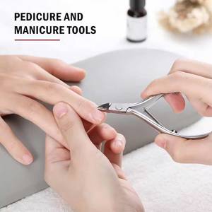 Coupe-ongles professionnel en acier inoxydable, lame plate de 10 mm, lame tranchante, nouveau design, portable, durable, pour les doigts, usage adulte - Product Image 5