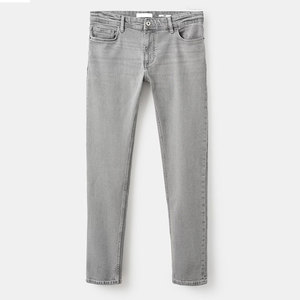 Jeans de Hombre al Por Mayor, Diseño Personalizado, Etiqueta Privada, Corte Recto, Ajustado, Casual, Elástico, 100% Algodón, de la Mejor Calidad, Precio de Fábrica - Product Image 1