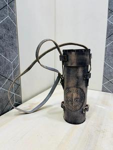 Telescopio Pirata de Latón Antiguo Pulido Negro con Tema de Ángel, Estuche de Cuero Dolan London 1920 BT-010, Artesanía del Viejo Mundo - Product Image 3