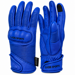 Guantes de Motocicleta de Cuero Genuino Premium, Transpirables y Ligeros para Conducción Urbana, Turismo y Carreras - Product Image 2