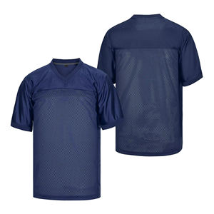 Camiseta de fútbol americano de secado rápido, cómoda, deportiva, de color sólido, sublimada, para venta en línea. - Product Image 4