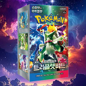 Caja de Sobres del Juego de Cartas Coleccionables Pokemon Triplet Beat, Cartas de Personajes de Anime Coreano, Cartas Coleccionables de Pokemon, Artículo de Colección Popular - Product Image 3