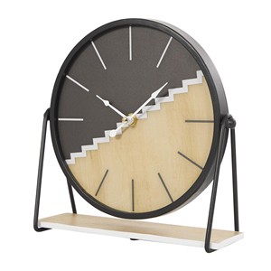 Acacia Wood Heartwood and Sapwood wooden <b>wall</b> clocks and <b>desk</b> clocks OEM Custom Wholesale | Aqdus Saleem India - Product Image 1