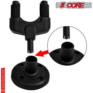 Supporto da Parete Regolabile e Girevole per Chitarra, Gancio con Base in Metallo, Materiale ABS, Imbottitura Morbida, Supporto per Strumenti Musicali - Product Image 4