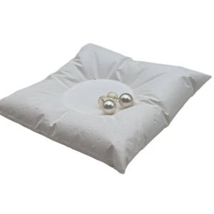 Boucles d'oreilles à clous en perles rondes naturelles assorties à des bijoux en or 18 carats et en argent 925 - Product Image 5