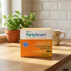 Cápsulas PartySmart de Himalaya Wellness de Gran Calidad, Suplemento Natural a Base de Hierbas Puras para el Apoyo a la Salud Digestiva y del Hígado para Adultos - Product Image 3
