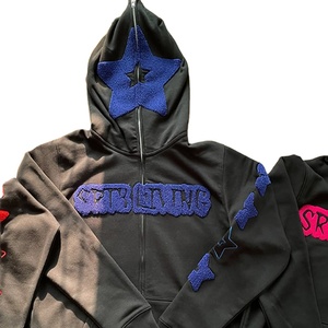 Sudaderas con Capucha de Forro Polar Bordadas para Hombre, Ligeras, de Secado Rápido, de Alta Calidad, 100% Algodón, Estilo Oversize, Ropa Urbana, Venta al Por Mayor - Product Image 1