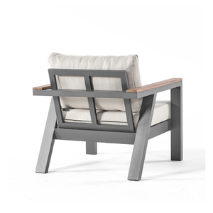 Canapé une place de qualité supérieure, résistant aux intempéries et décoratif, mobilier décontracté pour l'ameublement de la maison - Product Image 4