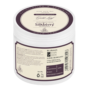 Gommage Visage Professionnel Silkberry à la Feuille d'Or et à l'Aloe Vera 500g – Exfoliant et Polissant pour la Peau, Idéal pour Salons et Spas - Product Image 2