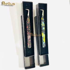 แหนบต่อขนตาแบบพรีเมียม 90 องศา ทำจากสแตนเลส พร้อมโลโก้สั่งทำได้ - Product Image 2