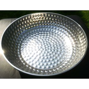 High End Metal Pedicure Bowl For Foot Spa And <b>Massage</b> Therapy With Comfortable Shape And Elegant Finish - Product Image 1