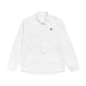 เสื้อเชิ้ตผู้ชายแบบติดกระดุม แขนยาว ผ้าฝ้าย สีพื้น คลาสสิก เหมาะสำหรับใส่ทำงานหรือใส่ลำลอง สวมใส่สบายทุกวัน - Product Image 1