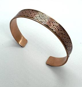 Bracelet magnétique en cuivre style classique pour la thérapie, bouton de manchette en laiton, cadeau pour les amoureux - Product Image 1